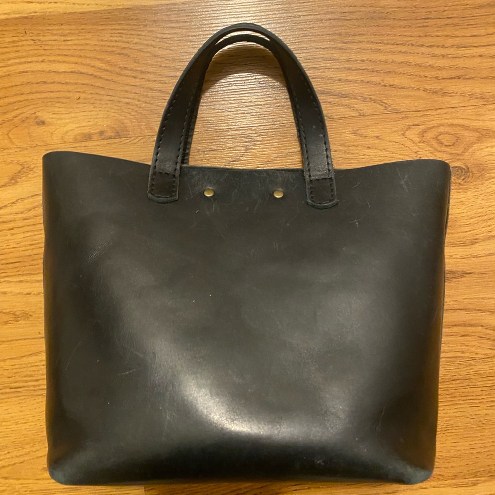 Portland Leather Mini Leather Tote Bag - Picture 4 of 8